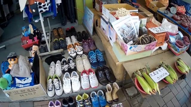 Южная Корея. Тэгу. Гуляем по рынку смотреть онлайн