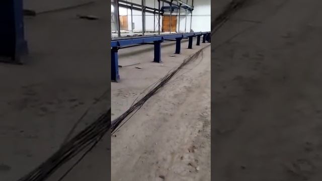 Линия формирования пучков высокопрочной проволоки ч. 7