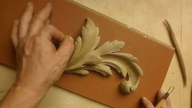 Гипсовая лепнина модель для литья.