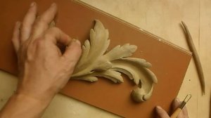 Гипсовая лепнина модель для литья.