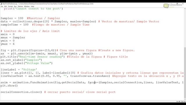 ? Python y Arduino Interfaz Gráfica de Usuario (GUI) Trazado de datos de sensores en tiempo real смотреть онлайн
