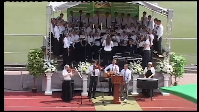 Хор Украинской Теологической семинарии ОЦХВЕ, 15 августа 2014г смотреть онлайн