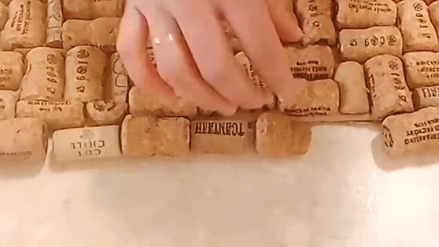 Панно из пробок для фото.. смотреть онлайн