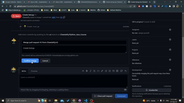 Pull Request & Merge Request With GitHub Desktop смотреть онлайн