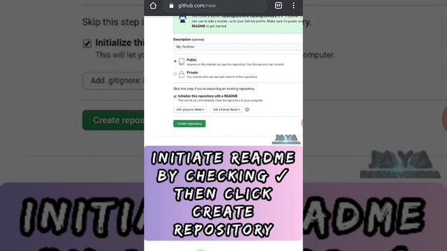 Make your Portfolio under 2minutes on GitHub with Mobile | vertical video смотреть онлайн