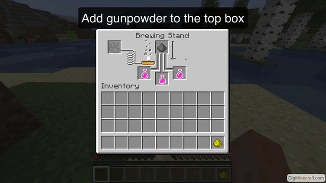 Splash Potion of Healing (Instant Health II) in Minecraft смотреть онлайн