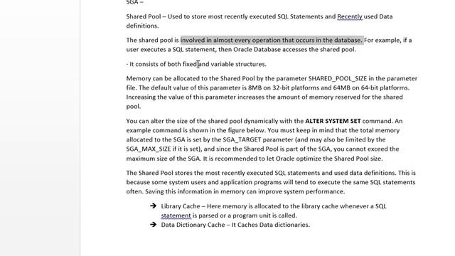 Oracle Database Memory structure смотреть онлайн