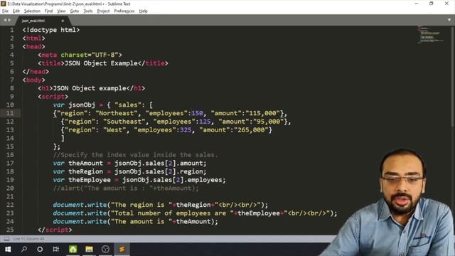 Displaying JSON Content смотреть онлайн
