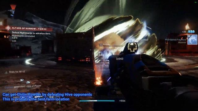 Chitin Powder Destiny 2 Farm Location смотреть онлайн