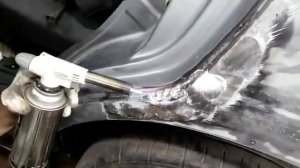 Процесс работы (наплавка пайка) кузовным оловом Pb74Sn25Sb1 от компании Фулгур