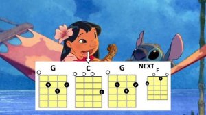 ALOHA 'OE (Lilo & Stich) - UKULELE PLAY ALONG