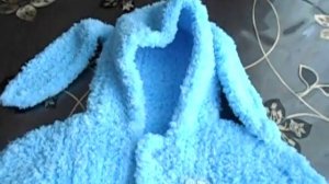 Детский комбинезон с пряжи кузя клубочкин