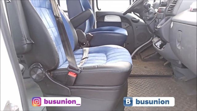 Комфортные сидения в Фиат Дукато 244 кузов смотреть онлайн