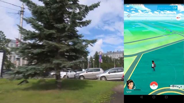 Pokemon Go. Как в Архангельске ловят покемонов смотреть онлайн