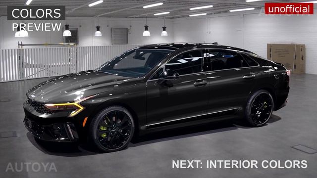2025 Kia K5 - INTERIOR Refresh & New Color Options