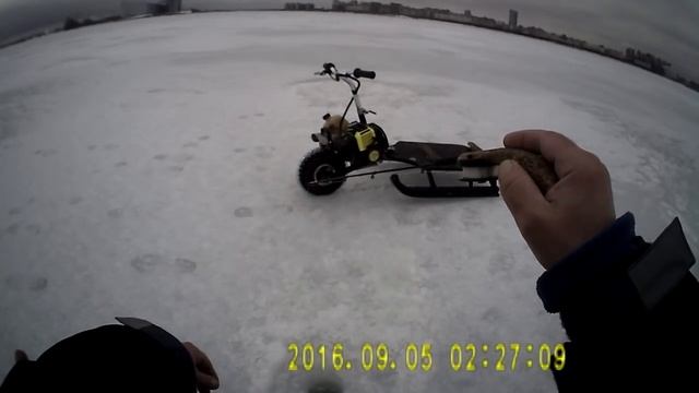 Самодельные мини мотосани для рыбалки смотреть онлайн
