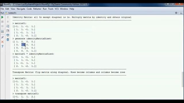Python NumPy (Prototype Project 01) - Intro to Linear Algebra смотреть онлайн