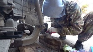 Доездился ,опять меняю шкворень на Мазда Титан MRK MZ 02