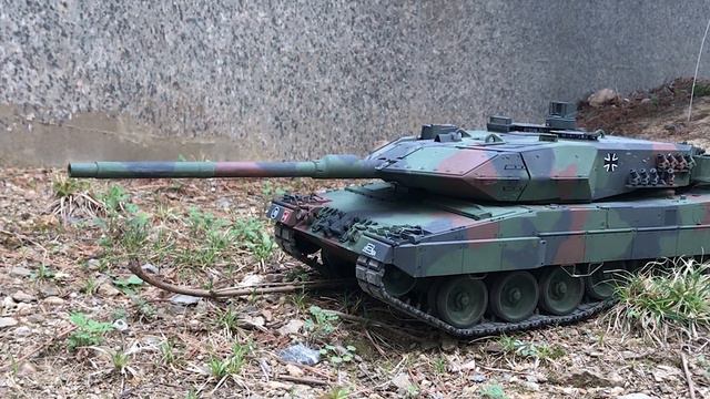 Leopard2A6 Tamiya 1/16 RC Tank смотреть онлайн