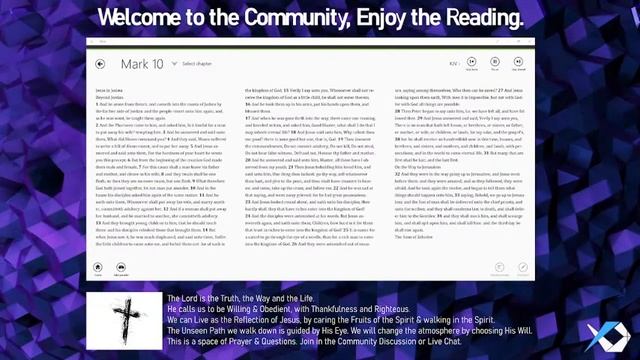 Book of Mark - The Living Word Reading смотреть онлайн