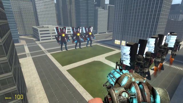 Speakerman Titan Upgrade Infected vs Speakerman Titan Upgrade, Garry's Mod смотреть онлайн