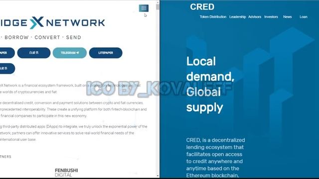 Сравнение проекта BridgeX Network с проектом Libra Credit смотреть онлайн