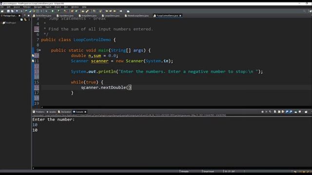 Java Loop Control Statements | Break and Continue | Java Course in Tamil | Logic First Tamil смотреть онлайн