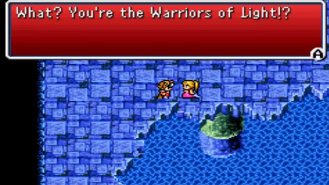 Final Fantasy 1 Dawn of Souls (GBA) Soul of Chaos Part 3 The LifeSpring Grotto Part 1 смотреть онлайн