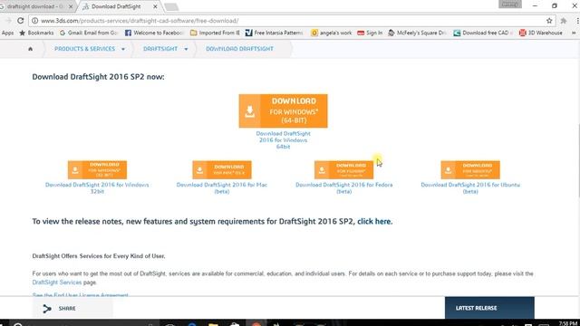 DRAFTSIGHT DOWNLOAD INSTRUCTIONS смотреть онлайн