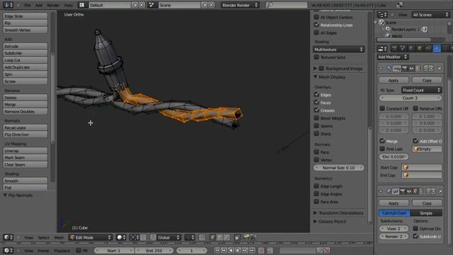 CGC Classic: Modeling a Strand of Christmas Lights (Blender 2.6) смотреть онлайн