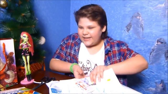 ПОДАРКИ ПОД ЁЛКОЙ! ? ПИШУТ БИГЕРЫ №2 ❣️? Кукла на РОЖДЕСТВО! ❤️ Новая Монстр Хай Бига Егоров смотреть онлайн