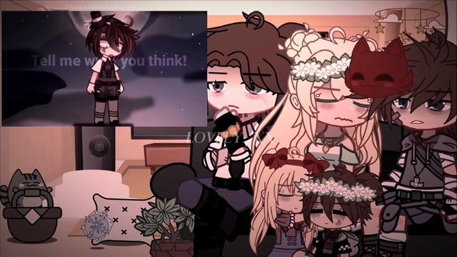 Aftons react to their future // Gc FnaF // not cannon // смотреть онлайн