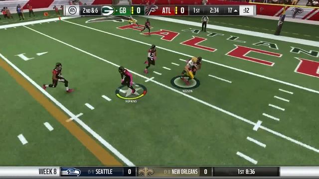 Eddie Lacy and Aaron Rodgers get jacked up - Madden 17 career mode ep6 смотреть онлайн
