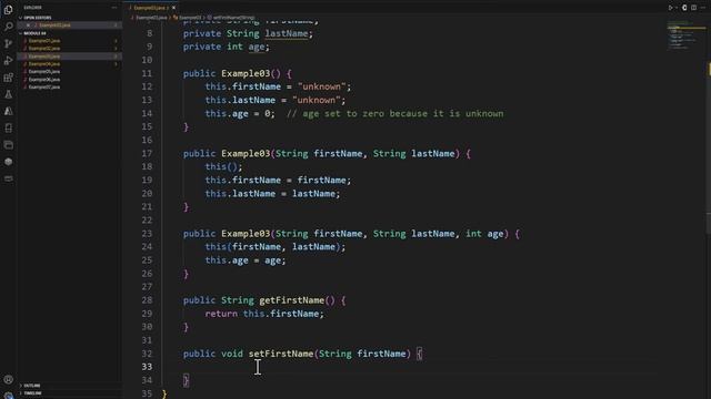 Java Practice Examples - Module 4-3 Getters and Setters смотреть онлайн