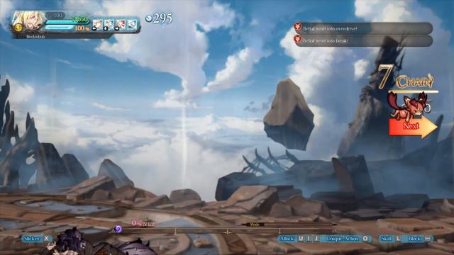 Granblue Fantasy Versus BOSS VS BOSS match (Final Beelzebub/NOT DLC Avatar Belial) смотреть онлайн