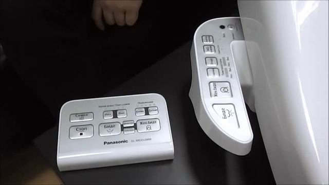Электронная крышка биде Panasonic DLME 45 смотреть онлайн