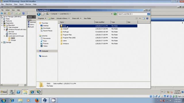 Server 2008 - FTP server installation and configuration in Windows Server 2008 R2 смотреть онлайн