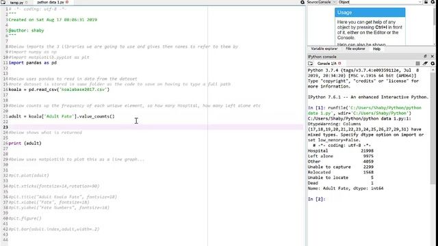 Assessment tutorial 14 Python Analysis part 2 creating a line chart смотреть онлайн