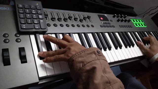Live play with MIDI Keyboard || Nektar Impact Lx 61+ || Indian tone VST in Ableton Live. смотреть онлайн