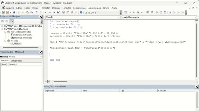 Automatizando o WhatsApp com VBA: Envie Mensagens Diretamente do Excel! смотреть онлайн