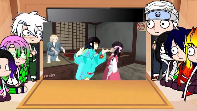 #реакция хаширо на #клинок отрезвляющий димонов