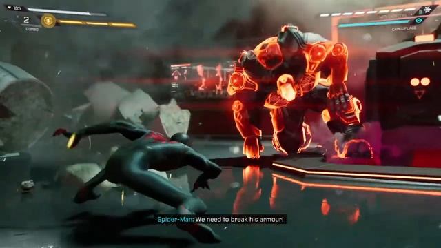 Facing the Rhino in Spiderman Miles Morales! Day 2 - Part 2 #livestream смотреть онлайн