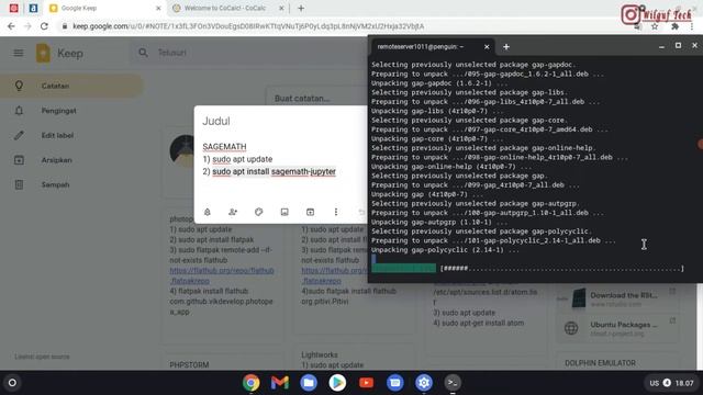 INSTALL SAGE MATH DICHROMEBOOK | ALTERNATIF MAPLESOFT смотреть онлайн