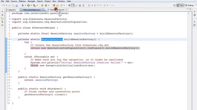 HIBERNATE TUTORIAL WHAT ARE CORE INTERFACES OF HIBERNATE FRAMEWORK смотреть онлайн