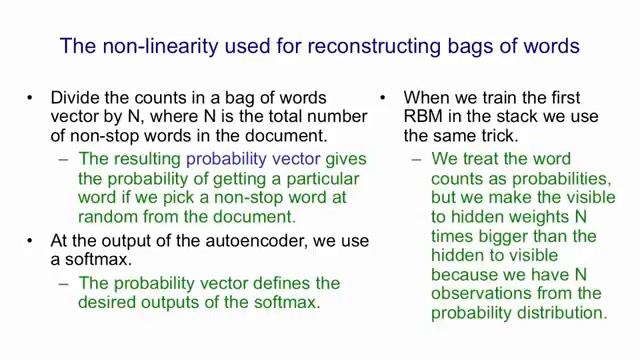 Lecture 15.3 — Deep autoencoders for document retrieval — [ Deep Learning | Geoffrey Hinton | UofT смотреть онлайн