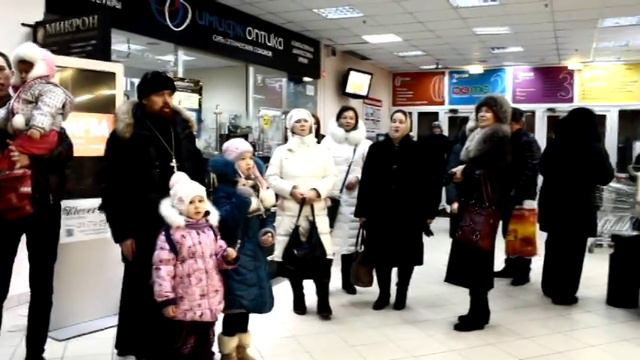 Рождественский флешмоб ТЦ Шупашкар смотреть онлайн