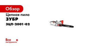Электрическая цепная пила  Зубр  арт  ЗЦП 2001 02