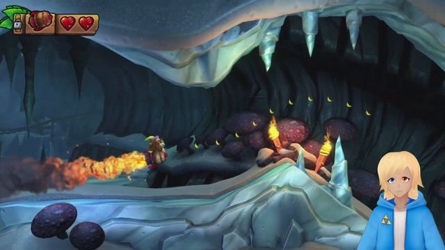 【Donkey Kong Country Returns: Tropical Freeze】Climbing Up DK Mountain Part 9 смотреть онлайн