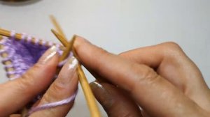 №139 Ажурная резинка по кругу спицами   Для вязания носков, перчаток, митенок