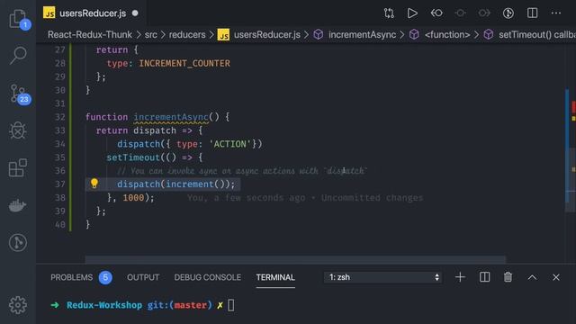 Redux Thunk and Redux Promises #18 смотреть онлайн